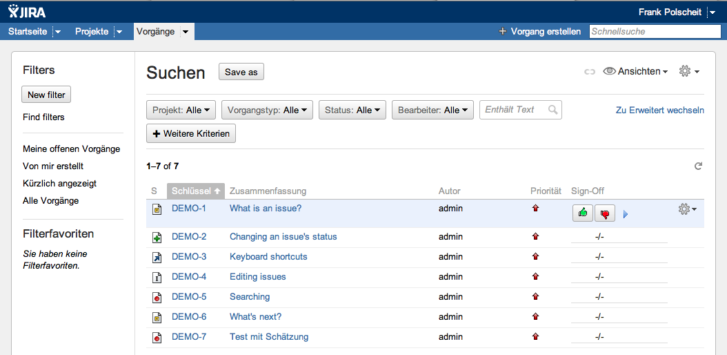 Group SignOff Addon for Atlassian JIRA